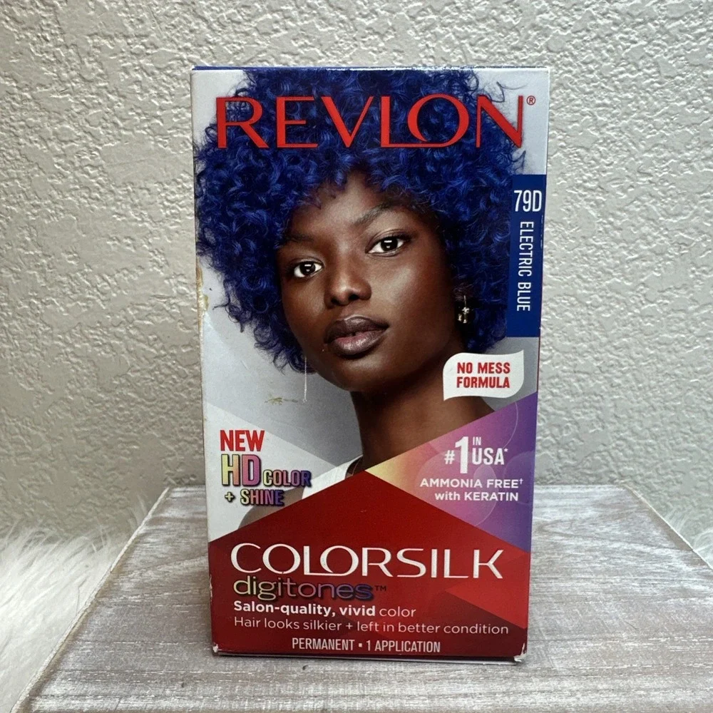 $15 🌙 REVLON 79D ELECTRIC BLUE  Colorsilk Digitones Permanent Hair Dye